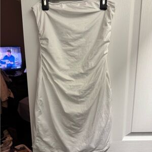 Elegant White Mini Dress